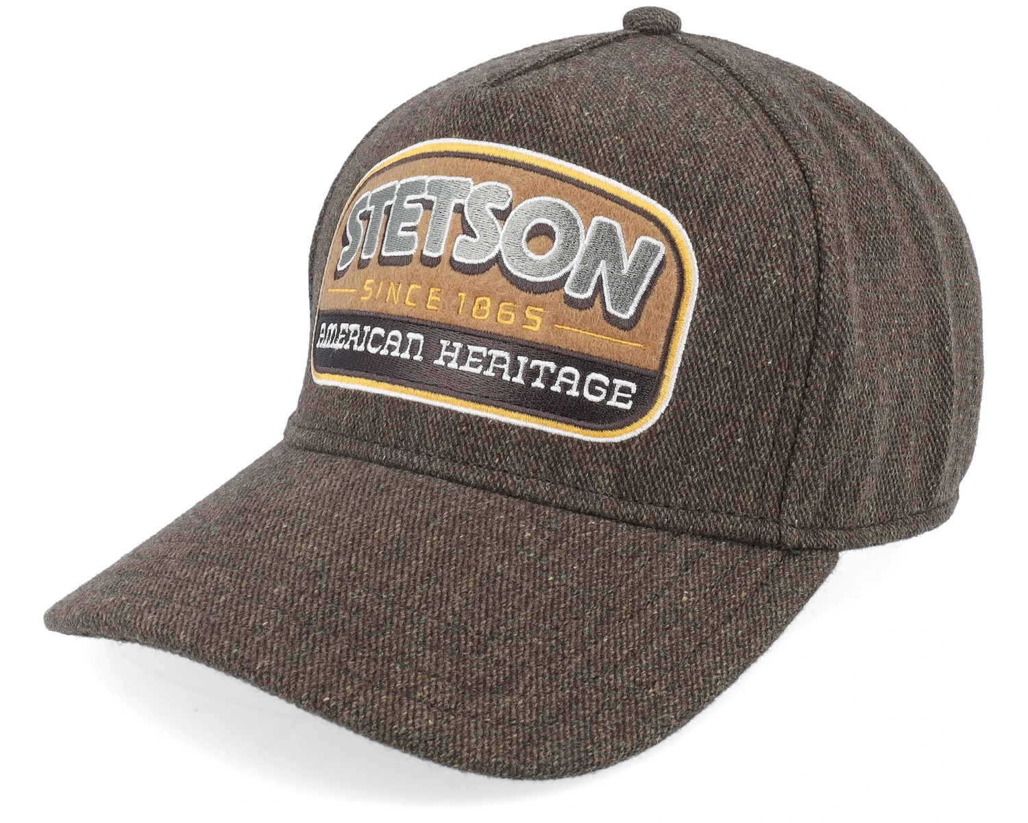 Wool/Linen Brown A-Frame Adjustable - Stetson