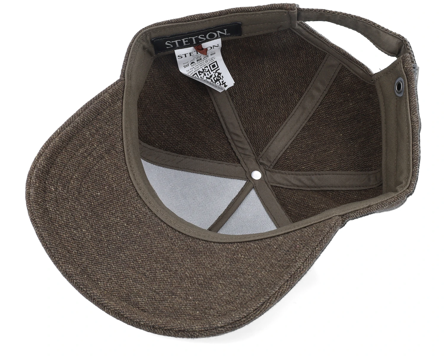 Wool/Linen Brown A-Frame Adjustable - Stetson - Image 5
