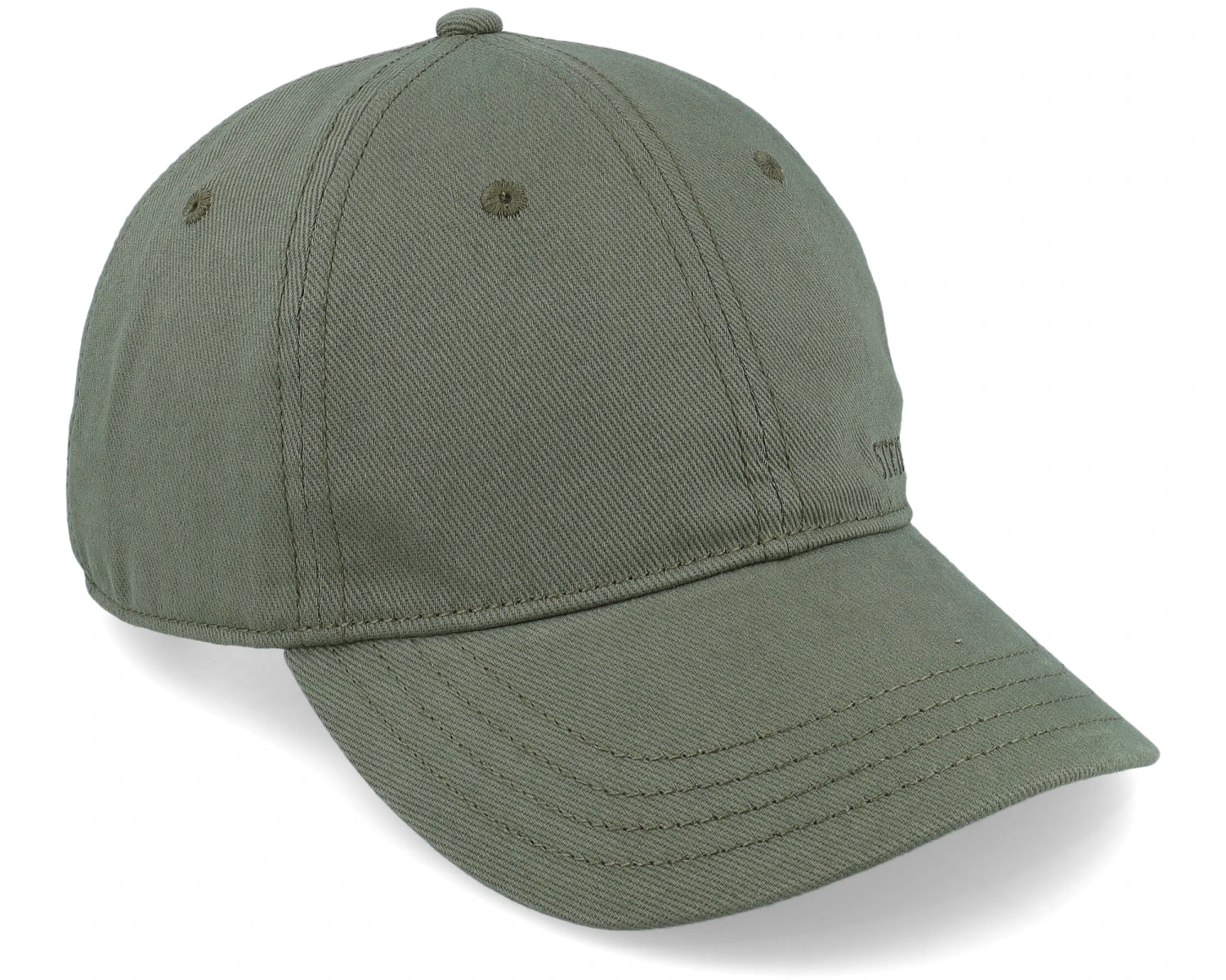 Baseball Cap Brushed Twill Military Dad Cap - Stetson - Image 2