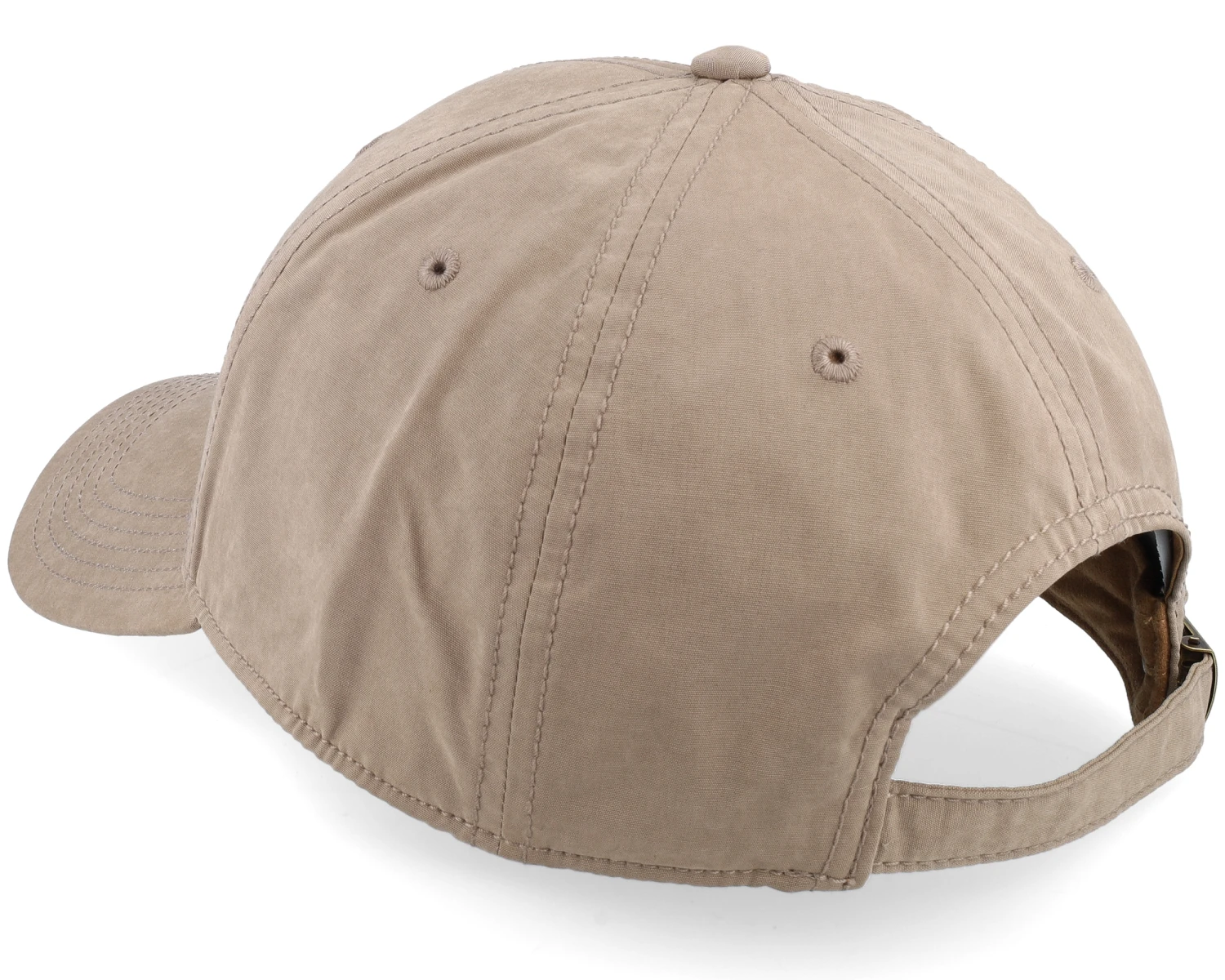 Baseball Cap Waxed Cotton Beige Adjustable - Stetson - Image 3