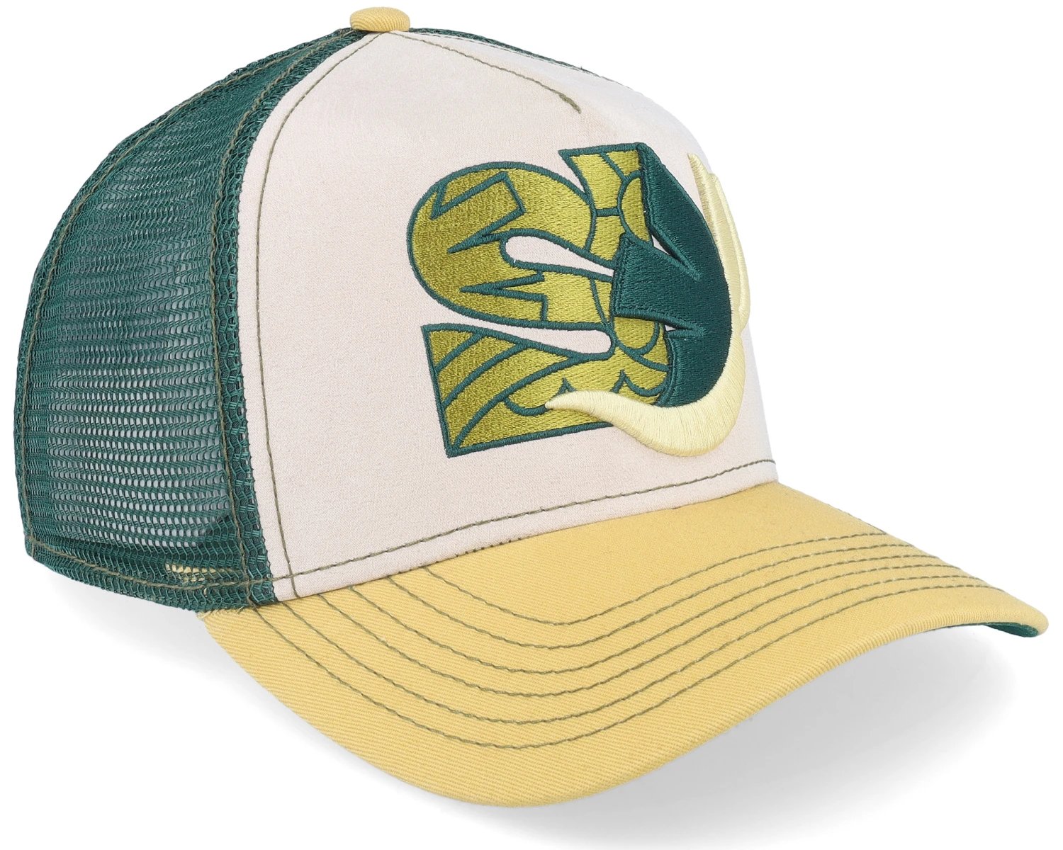 Planty S Stetson X The Feebles Beige/Green Trucker - Stetson - Image 2