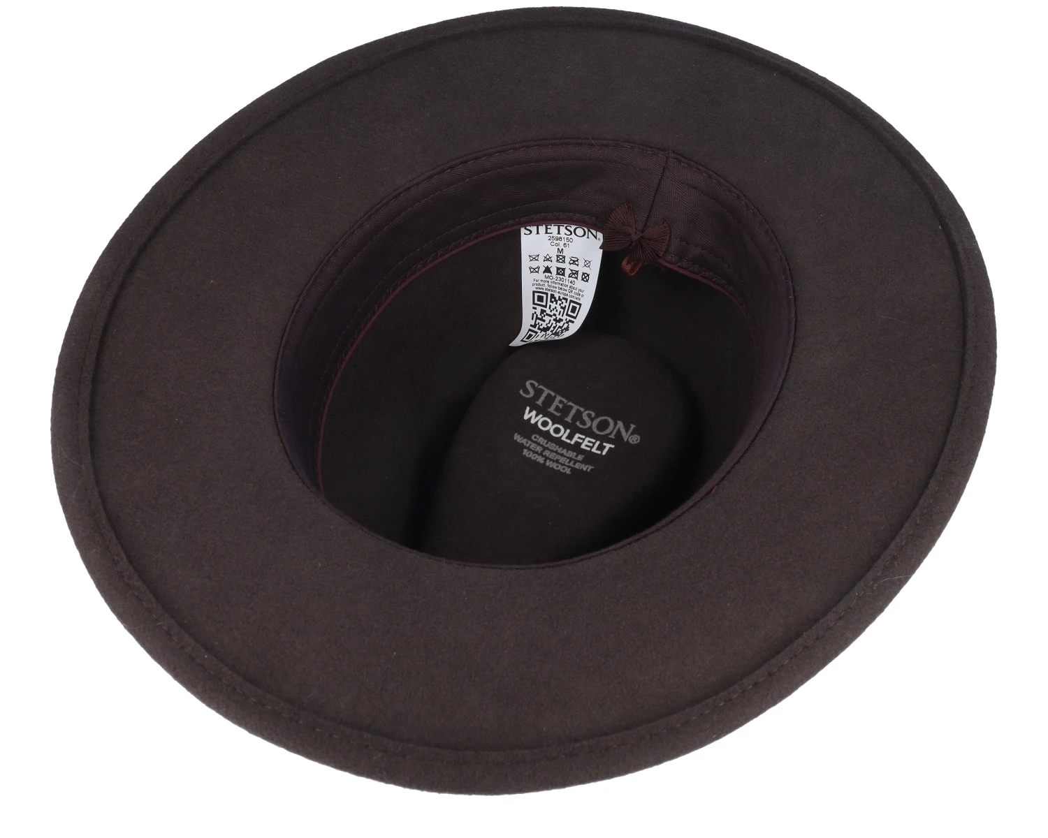 Woolfelt Traveller Brown - Stetson - Image 4